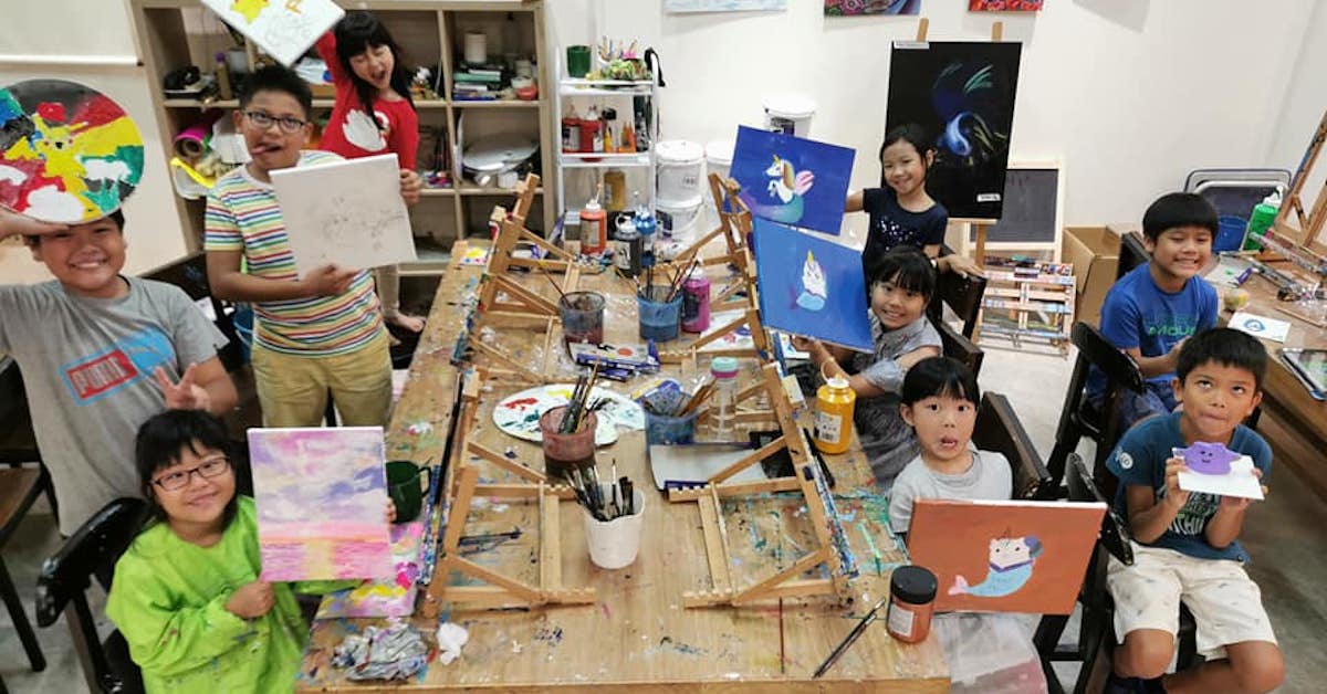 Art Classes Kids Holiday Art Camps in Singapore for the Summer School